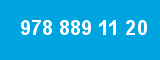 978 889 11 20 978 889 11 20